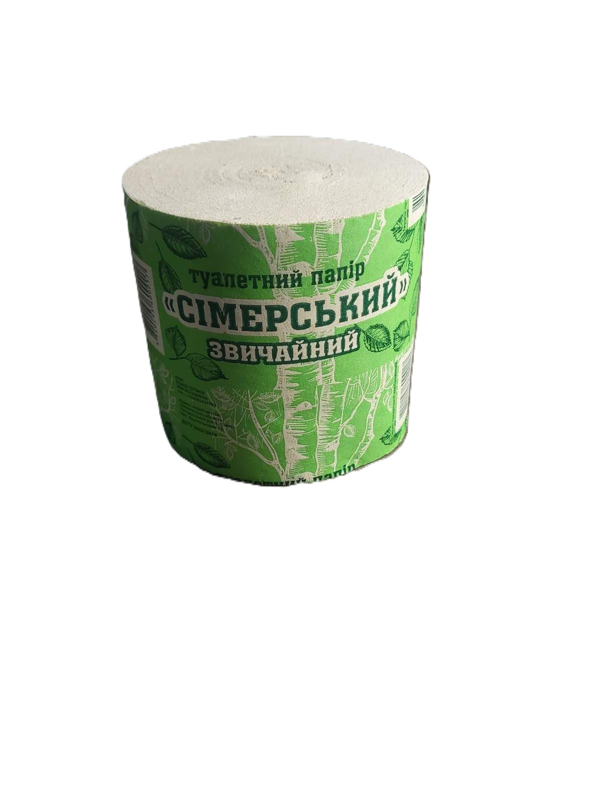 Туалетний папір Сімерський Звичайний